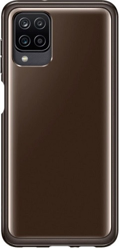 Чехол Samsung Silicone Cover для Galaxy A12 (черный)