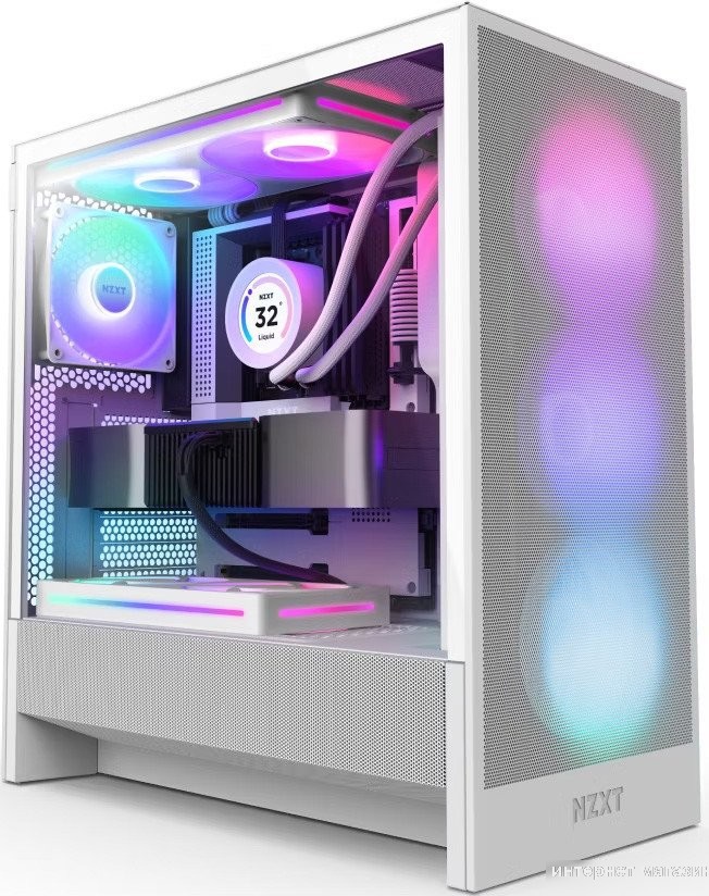 NZXT H5 Flow RGB 2024 CC-H52FW-R1