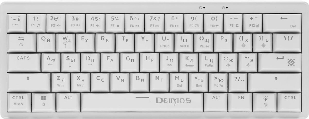 Клавиатура Defender Deimos GK-303 (белый)