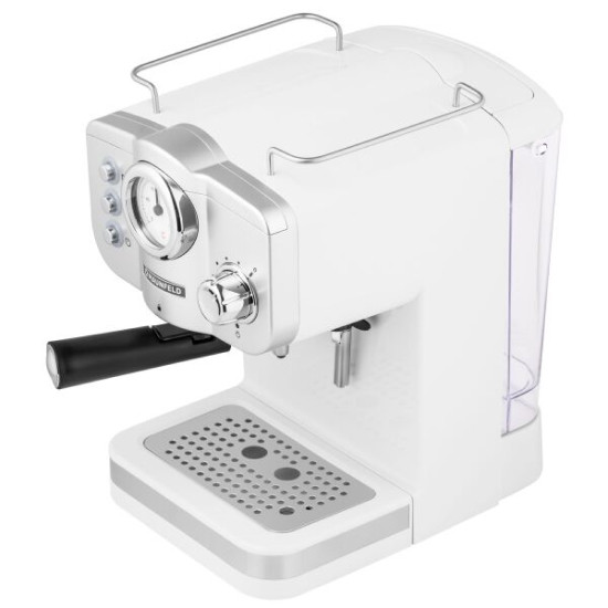 Рожковая помповая кофеварка MAUNFELD MF-735WH Pro