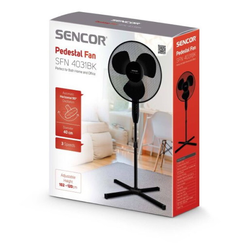 Вентилятор Sencor SFN 4031BK