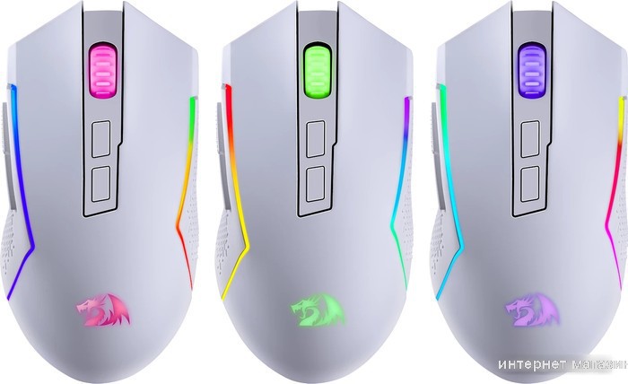 Игровая мышь Redragon Trident (белый)