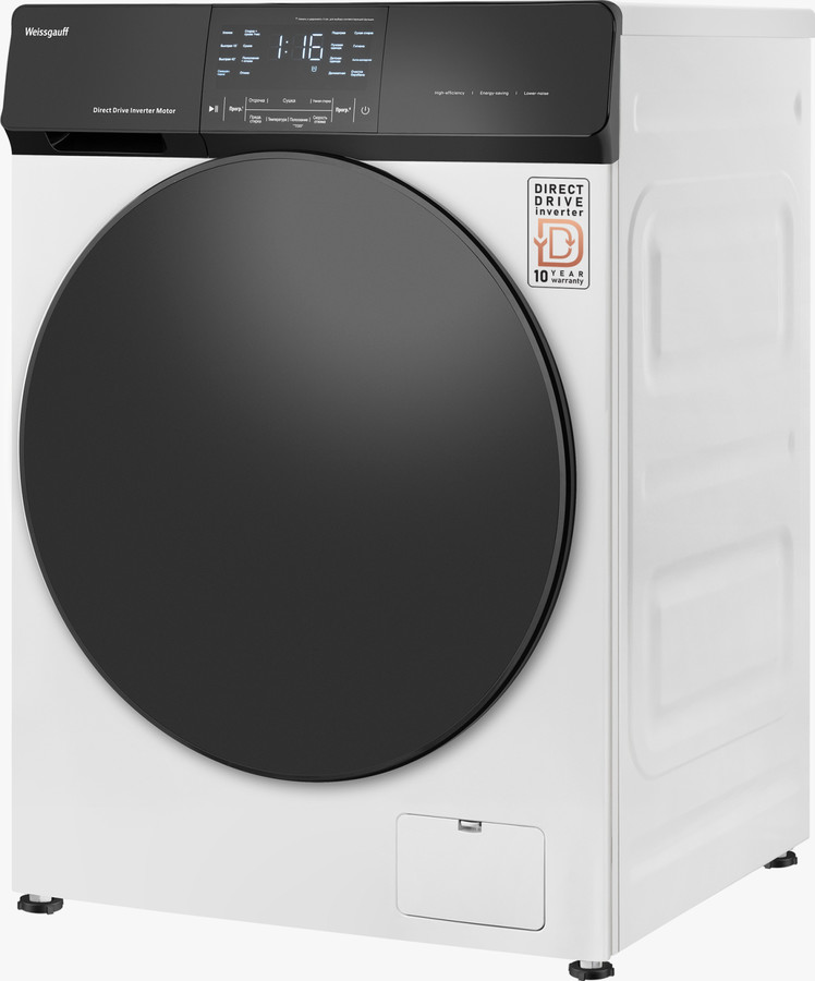 Стирально-сушильная машина Weissgauff WMD 61211 Direct Drive Inverter Premium