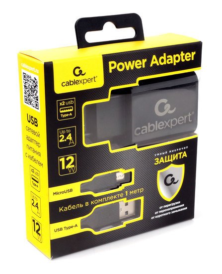 Сетевое зарядное Cablexpert MP3A-PC-35