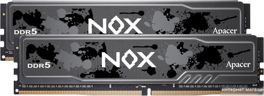 Оперативная память Apacer NOX 2x16ГБ DDR5 5200 МГц AH5U32G52C522MBAA-2
