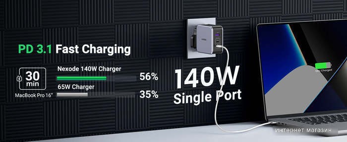Сетевое зарядное Ugreen CD289 90549