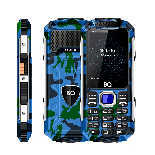 Мобильный телефон BQ-Mobile BQ-2432 Tank SE (камуфляж)