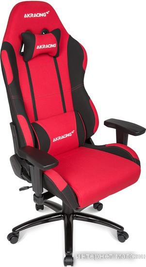 Кресло AKRacing Prime (красный/черный)