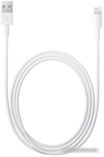 Кабель Apple Lightning to USB 1 м (белый) [MD818ZM/A]
