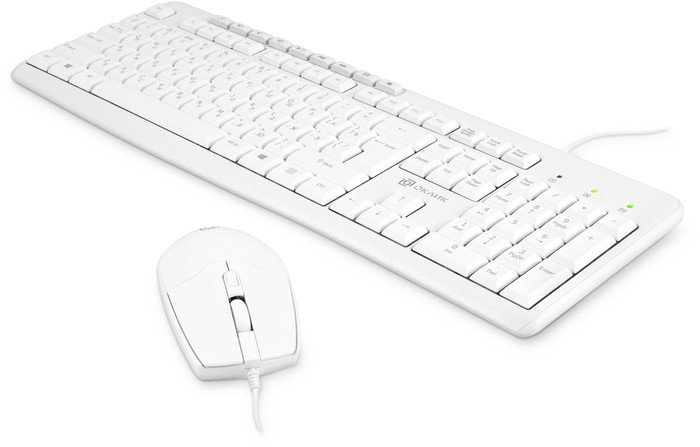 Офисный набор Oklick S650 (белый)