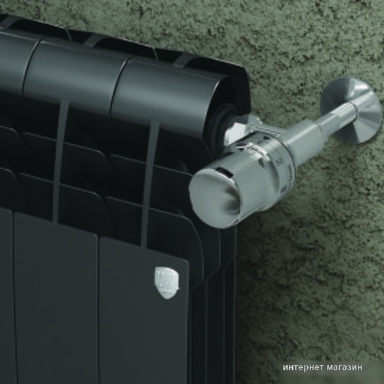 Биметаллический радиатор Royal Thermo BiLiner 500 Noir Sable (5 секций)