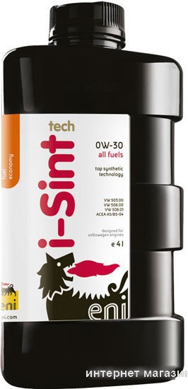 Моторное масло Eni i-Sint tech 0W-30 1л