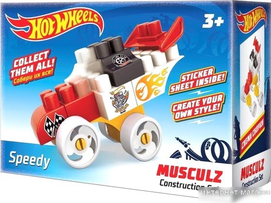 Конструктор Bauer Hot Wheels Musculz 709 Speedy