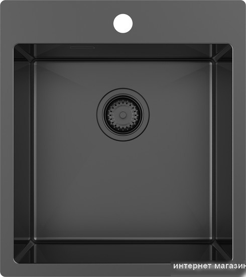 Кухонная мойка ZorG ZRN 5045 Premium PVD Gunblack