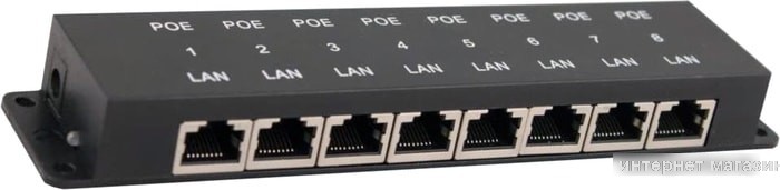 PoE-инжектор Osnovo Midspan-8/P