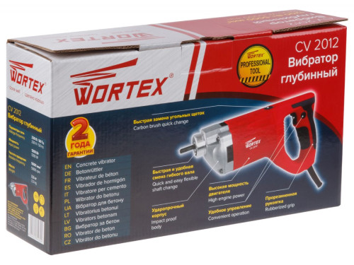 Вибратор глубинный Wortex CV 2012 CV201200029