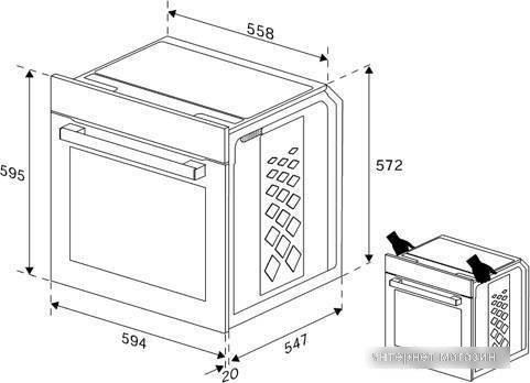 Электрический духовой шкаф Indesit IFE 3644 IX