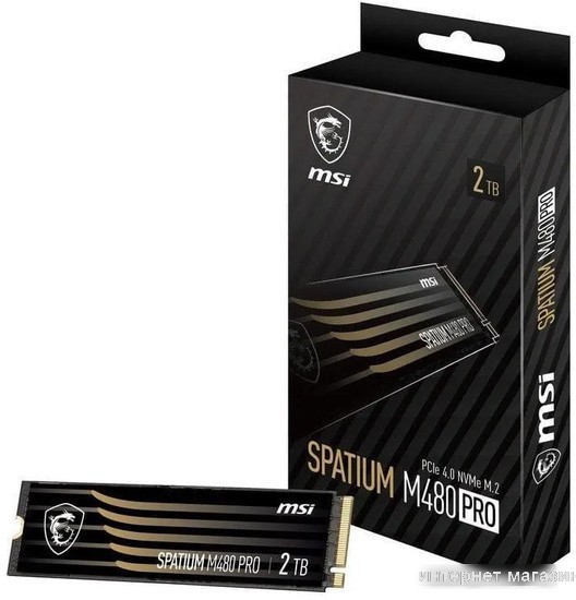 SSD MSI Spatium M480 Pro 2TB S78-440Q600-P83