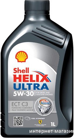 Моторное масло Shell Helix Ultra ECT C3 5W-30 1л