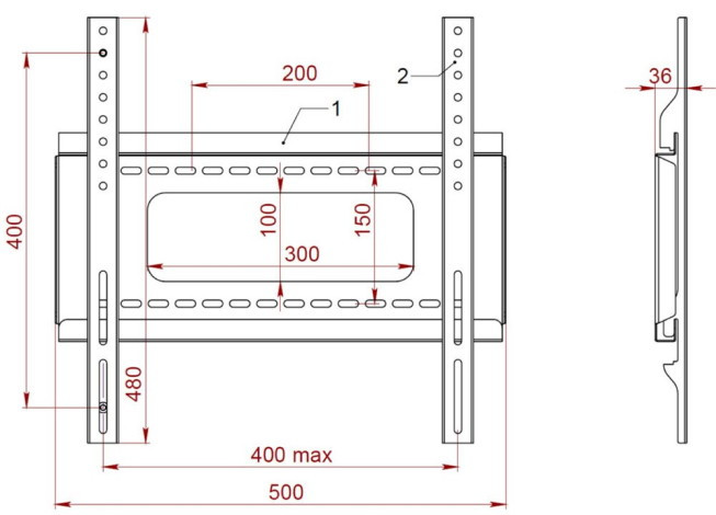 Кронштейн PL 400.B