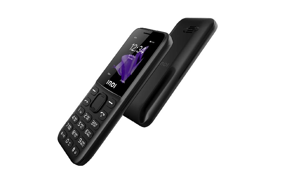 Телефон Inoi 140 Classic Lite 4G (черный)