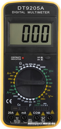 Мультиметр Ресанта DT9205A