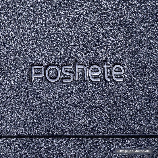 Мужская сумка Poshete 250-5189-3-BLK (черный)