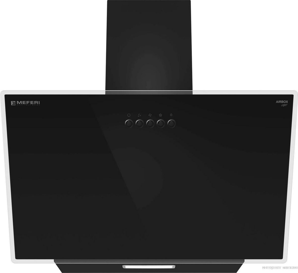 Кухонная вытяжка Meferi AIRBOX60BK Light