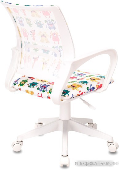 Офисное кресло Бюрократ Burokids 1W 1687096 (белый/пластик белый)