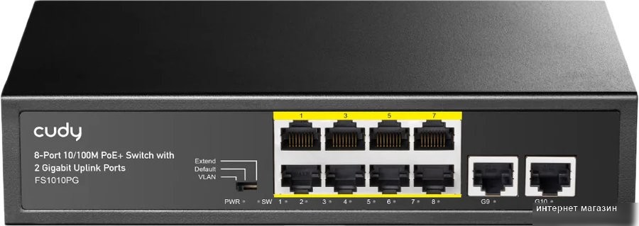 Неуправляемый коммутатор Cudy FS1010PG 1.0