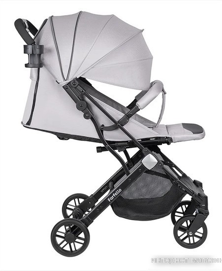 Коляска прогулочная «книга» Farfello Comfy Go Comfort CG-005 (серый)