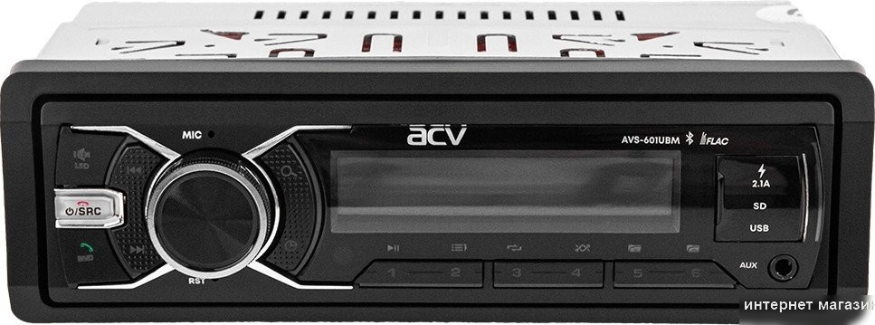 USB-магнитола ACV AVS-601UBM