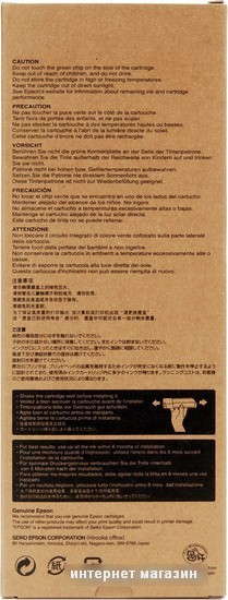 Картридж Epson C13T606700