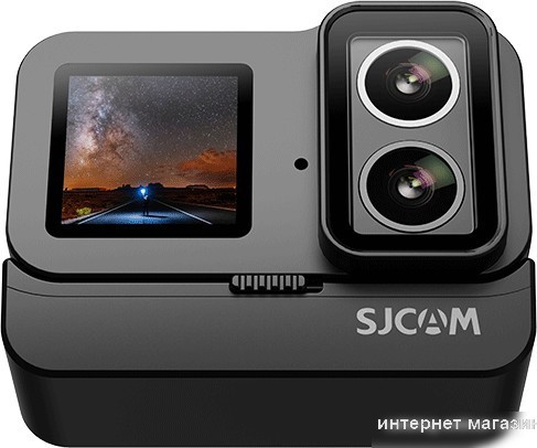 Экшен-камера SJCAM SJ20 Dual Lens (черный)