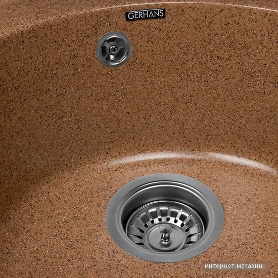 Кухонная мойка Gerhans A05 (терракот)