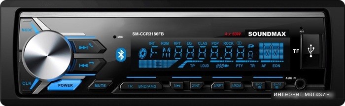 USB-магнитола Soundmax SM-CCR3186FB