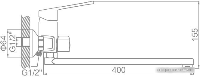 Смеситель Ledeme L2267