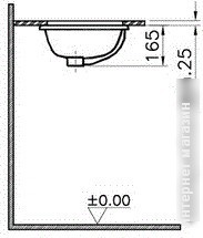 Умывальник Vitra S20 43x30.5 [5474B003-0618]