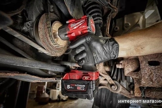 Гайковерт Milwaukee M18 FMTIW2P12-0X 4933478453 (с 2-мя АКБ, кейс)