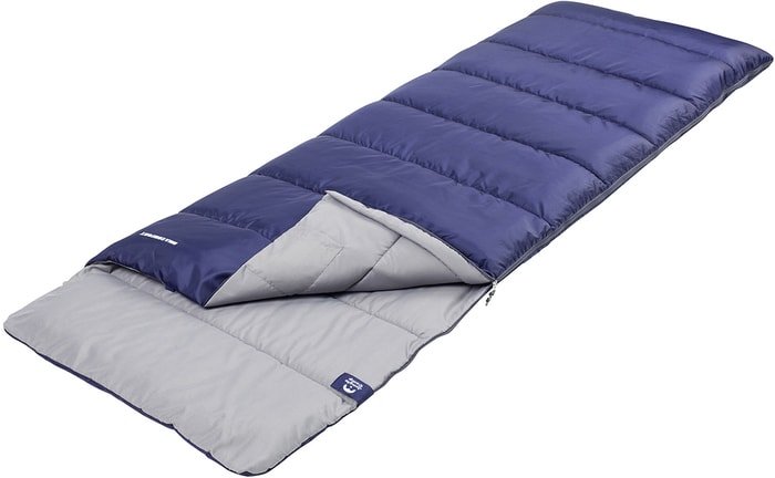 Спальный мешок Jungle Camp Avola Comfort (левая молния, синий)