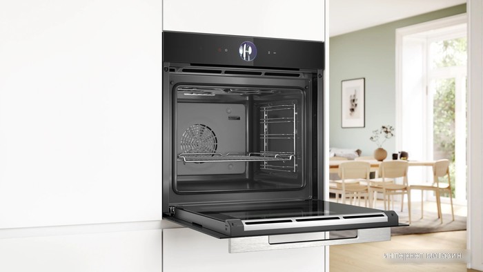Электрический духовой шкаф Bosch Serie 8 HBG7361B1