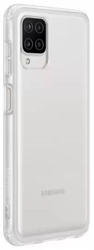 Чехол Samsung Silicone Cover для Galaxy A12 (белый)