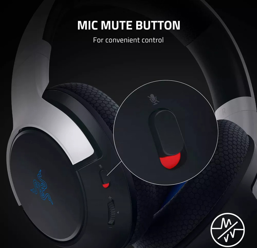 Наушники Razer Kaira X для PlayStation (белый)