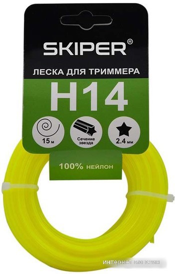 Леска для триммера Skiper H14