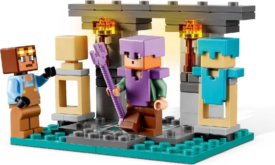 Конструктор LEGO Minecraft 21252 Оружейная комната