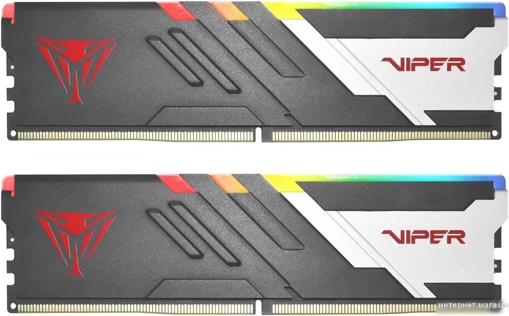 Оперативная память Patriot Viper Venom RGB 2x16ГБ DDR5 6000МГц PVVR532G600C30K