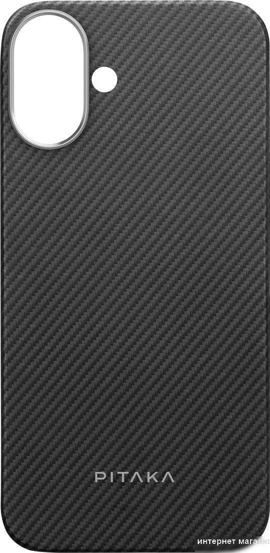Pitaka Ultra-Slim для iPhone 16 (черный)