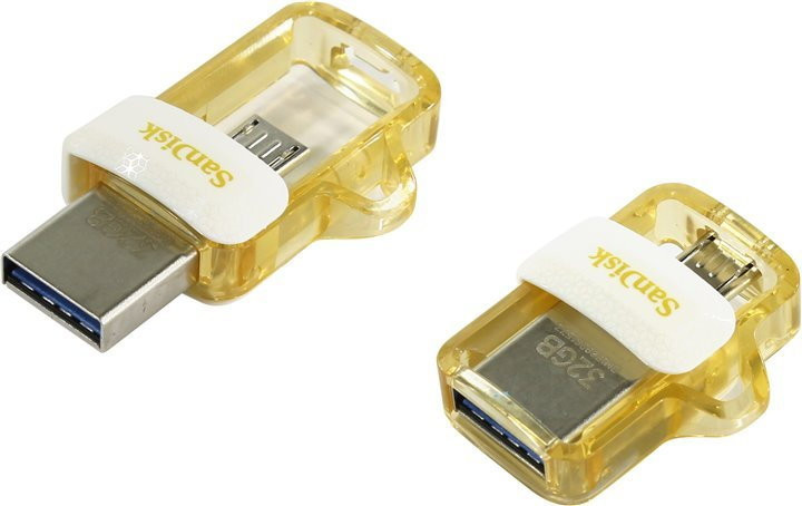 USB Flash SanDisk Ultra Dual M3.0 32GB [SDDD3-032G-G46]