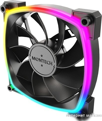 Вентилятор для корпуса Montech RX120 PWM (черный)