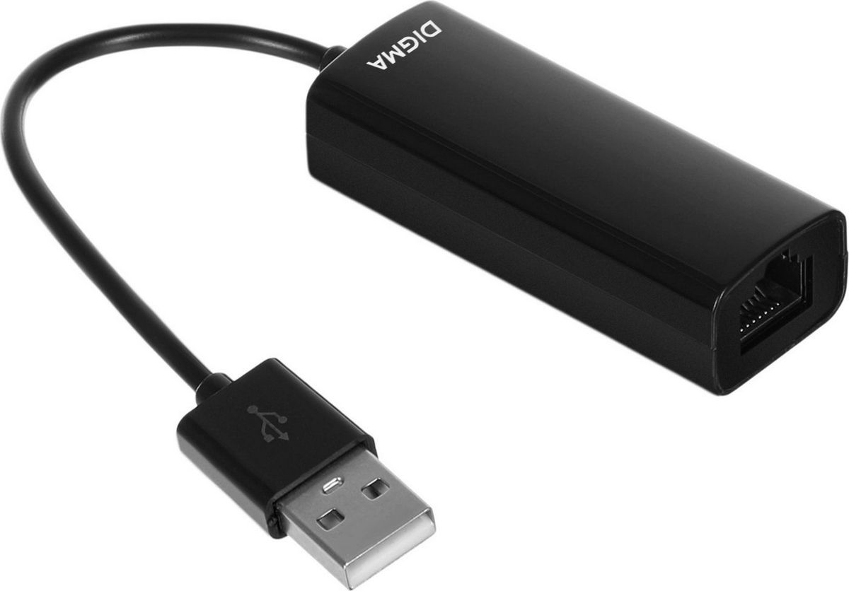 Сетевой адаптер Digma D-USB2-LAN100
